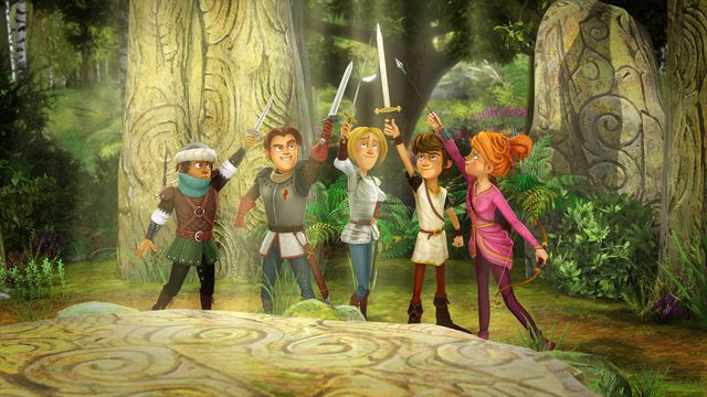 Arthur und die Freunde der Tafelrunde – Die Freunde der Tafelrunde stürzen sich in ein neues Abenteuer.