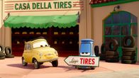 Cars 3: Evolution – L-R: Luigi und Guido