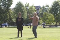 Backstrom – Wie Vater und Sohn: Valentine (Thomas Dekker, l.) und Backstrom (Rainn Wilson, r.) ...