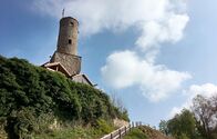 Expedition in die Heimat – Die Burgruine Löwensteiner, umgeben von Wanderwegen.