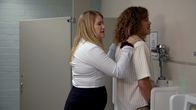 Workaholics – L-R: Jillian Belk (Jillian Bell), Blake Henderson (Blake Anderson)