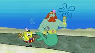 SpongeBob Schwammkopf – L-R: SpongeBob, King Neptune