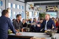 Jamie & Jimmy's Food Fight Club – (v.l.n.r.) Jamie Oliver; Jimmy Doherty; Rob Beckett