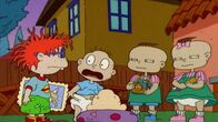 Rugrats – L-R: Chuckie Finster, Tommy Pickles, Dil Pickles, Phil DeVille, Lil DeVille