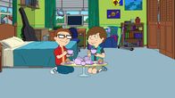 American Dad – L-R: Steve, Snot