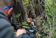 Spuren verlorener Städte mit Albert Lin – Dr. Albert Lin wird gefilmt, als er den vulkanischen Berg Pwisen Malek auf der Insel Pohnpei in Mikronesien besteigt.