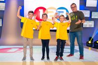1, 2 oder 3 – Das Rateteam aus Wien/Österreich mit Elton.