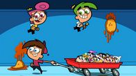 Cosmo & Wanda - Wenn Elfen helfen – Timmy (unten, l.), Wanda (oben, l.), Cosmo (oben, r.)