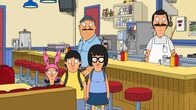 Bob's Burgers – L-R: Louise, Gene, Teddy, Tina, Bob