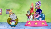 Die Patrick Star Show – v.li.: GrandPat, Cecil, Patrick, Bunny, Squidina (oben)