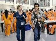 Atlanta Medical – Nicolette Nevin (Emily VanCamp, l.); Dr. Alec Shaw (Miles Gaston Villanueva, r.)