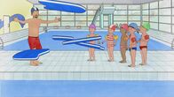 Meine Freundin Conni – Ohne Schwimmflügel im tiefen Wasser zu schwimmen, ist Connis Ziel. Im Schwimmkurs lernt Conni, wie man sich am besten über Wasser hält.