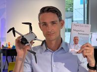Stationen – Moderator Benedikt Schregle unter anderem in BayernLab in Eichstätt.