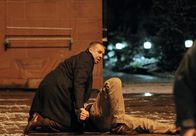 Tatort – Kriminalhauptkommissar Frank Steier (Joachim Król, links) im Einsatz.