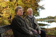 Sturm der Liebe – Hildegard (Antje Hagen, l.); Alfons (Sepp Schauer, r.)