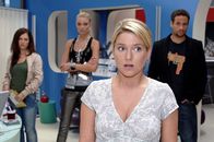 Anna und die Liebe – v.l.n.r.: Mitarbeiterin Elke (Anni Wendler), Anna (Jeanette Biedermann), Jannick (Mike Adler)