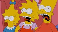 Die Simpsons – Halloween-Horror bei den Simpsons: Maggie (l.), Lisa (M.) und Bart (r.) ...