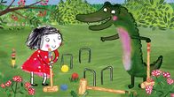 Unser Sandmännchen – Rita weiß alles über Krocket, aber das Krokodil muss noch viel lernen.