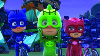 PJ Masks - Pyjamahelden – L-R: Catboy, Gekko, Owlette