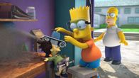 Die Simpsons – Bart (l.); Homer (r.)