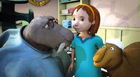 Unser Sandmännchen – Leopold, der Moffelchef, ist mit seiner Frisur unzufrieden. Deshalb wünscht Luzi den Besuch in einem Friseursalon.