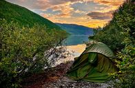 alpha-expedition: Mit dem Zug ... – Unter freiem Himmel in wilder Natur: Zelten ist in Norwegen fast überall erlaubt.