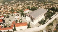 Megapolis – Der größte Bau der Akropolis ist der 70 Meter lange Parthenon-Tempel.