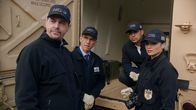 Navy CIS – (v.l.n.r.) Timothy McGee (Sean Murray); Jimmy Palmer (Brian Dietzen); Nick Torres (Wilmer Valderrama); Jessica Knight (Katrina Law)