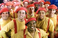 Scrubs - Die Anfänger – (v.li.) Zach Braff, Fred "Rerun" Berry, Donald Fasion.