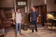 Quantico – (v.li.) Aaron Diaz (Leon Velez), Jake McLaughlin (Ryan Booth).