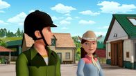 Wendy – Dakota Montana (re.) ist die Junioren-Meisterin im Westernreiten und extra für die Show auf Rosenborg angereist. Es trägt nicht zur guten Stimmung bei, dass sie ein Auge auf Jerry (li.) geworfen hat...
