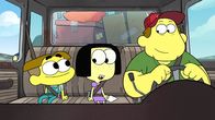 Big City Greens – L-R: Cricket Green, Tilly Green, Bill Green