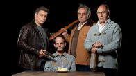 Big Bad Wolves – L-R: Micki (Lior Ashkenazi), Dror (Rotem Keinan), Yoram (Doval'e Glickman), Gidi (Tzahi Grad)