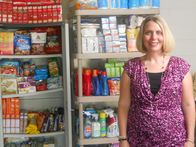 Couponing Extrem – Heather with stock pile.
