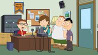 American Dad! – (v.l.n.r.) Steve Smith; Snot Lonstein; Barry Robinson; Toshi Yoshida