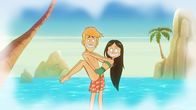 Power Sisters – Max und Wendy wollen eine Reise auf die Bahamas gewinnen.