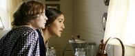 Te Ata – L-R: Bertie Thompson (Brigid Brannagh), Te Ata (Q'orianka Kilcher)