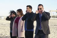 Scorpion – v.l.n.r.) Happy (Jadyn Wong), Paige (Katharine McPhee), Walter (Elyes Gabel) und Cabe (Robert Patrick) um einen fragilen Atomreaktor kümmern. Unterdessen zieht Sylvester in L.A. Toby und dessen Ex-Verlobte zusammen ...