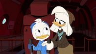 DuckTales – L-R: Dewey Duck, Della Duck