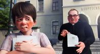 Rotzbub – Rotzbub (vorne), der Pfarrer
