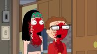 American Dad! – Hayley Smith (l.); Steve Smith (r.)