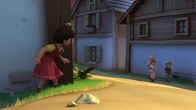 Heidi – Heidi belauscht die Kinderbande.