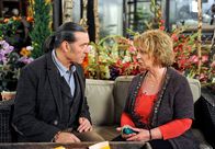 Rote Rosen – ARD ROTE ROSEN FOLGE 1274 Uhr im ERSTEN. Pete (Gunter Ziegler, l.) beendet die Liaison mit Erika (Madeleine Lierck-Wien, r.), weil er den Eindruck hat, dass sie noch sehr an Achim hängt.
