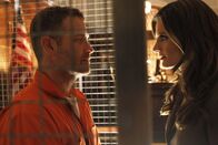 Castle – L-R: Hal Lockwood (Max Martini), Kate Beckett (Stana Katic)