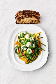 Jamie Oliver: Veggies – Scharfer Bohnensalat.