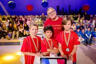 1, 2 oder 3 – Das rote Team aus Fontainebleau/Frankreich hatte einen tollen Tag bei der Aufzeichnung.