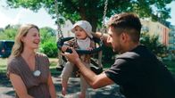 Unser Baby - Alles wird anders – Laura und Pawes mit Sohn Said Amaru.