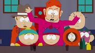 South Park – Vorne, l-r: Eric, Stan, Kenny