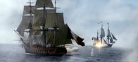 Master and Commander: Bis ans Ende der Welt – Captain Jack Aubrey erhält den waghalsigen Auftrag, die französische „Acheron" zu zerstören. Doch das französische Kriegsschiff ist der britischen „Surprise" weit überlegen.