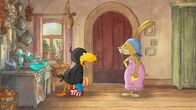 Der kleine Rabe Socke – Socke und Löffel sind wahre Streithähne.